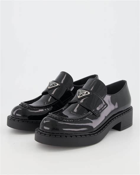 prada loafers chocolate|Damen Mokassins, Loafers & Halbschuhe .